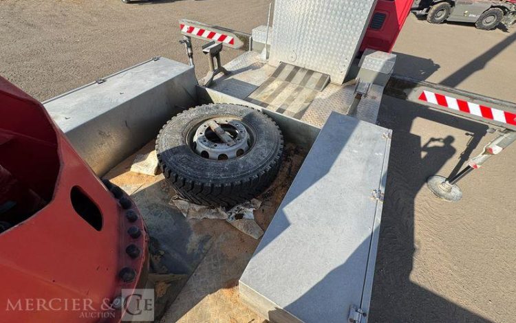 IVECO TRAKKER 360 ES ELEVATEUR A NACELLE MJ375 38M  – DIESEL – 118135 KMS – ANNEE 2017 ROUGE EL-501-NF