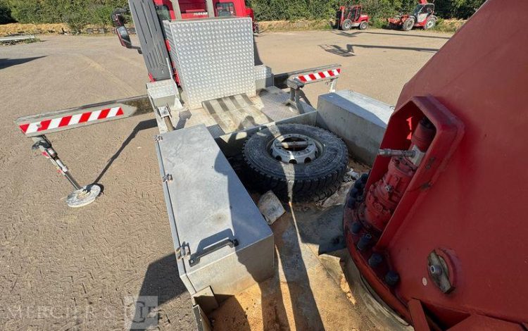 IVECO TRAKKER 360 ES ELEVATEUR A NACELLE MJ375 38M  – DIESEL – 118135 KMS – ANNEE 2017 ROUGE EL-501-NF