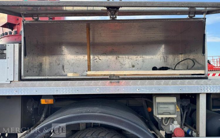 IVECO TRAKKER 360 ES ELEVATEUR A NACELLE MJ375 38M  – DIESEL – 118135 KMS – ANNEE 2017 ROUGE EL-501-NF