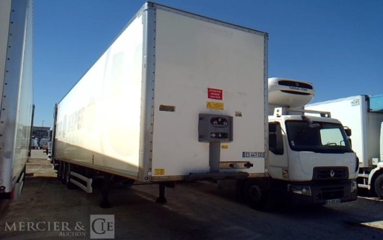 FRUEHAUF SEMI REMORQUE HAYON 3 ESSIEUX – PTAC 38T  ES-447-ED