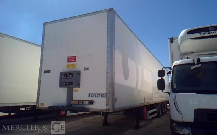FRUEHAUF SEMI REMORQUE HAYON 3 ESSIEUX – PTAC 38T  ES-447-ED