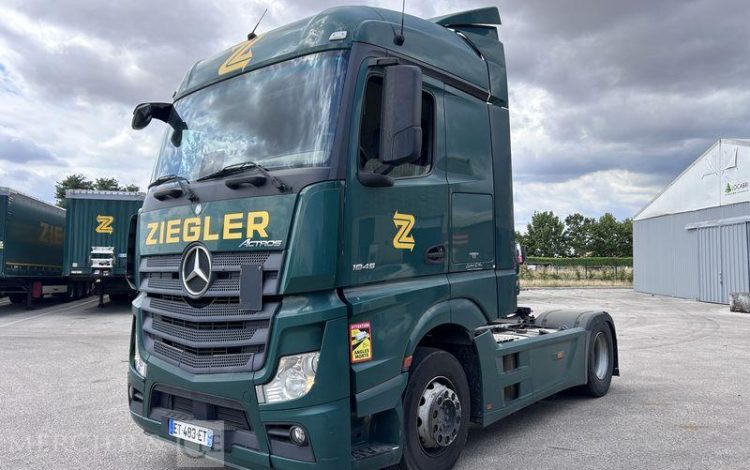 MERCEDES ACTROS 1845 VERT ET-483-ET
