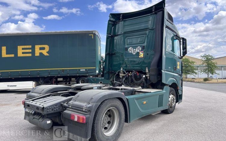 MERCEDES ACTROS 1845 VERT ET-483-ET
