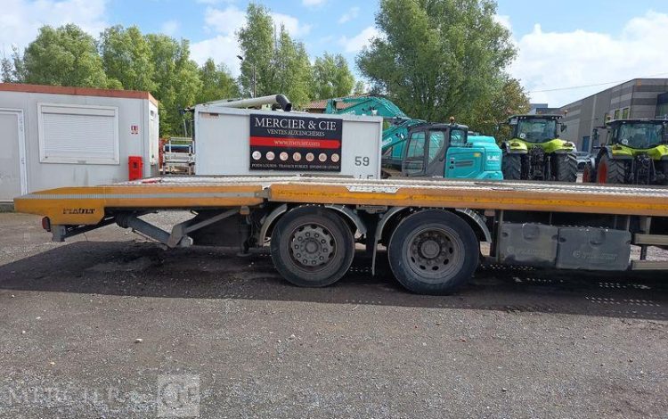 IVECO STRALIS 360 PORTE ENGIN – DIESEL – PTAC : 26 TONNES – 354943 KMS – ANNEE 2018 JAUNE EV-467-WT
