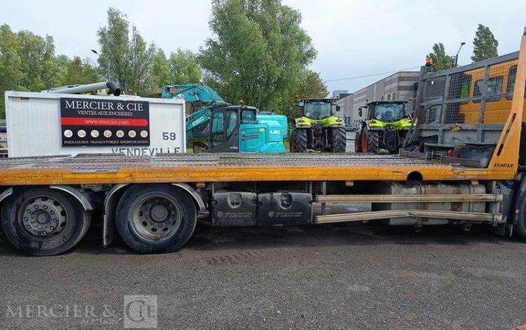 IVECO STRALIS 360 PORTE ENGIN – DIESEL – PTAC : 26 TONNES – 354943 KMS – ANNEE 2018 JAUNE EV-467-WT