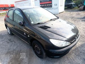 PEUGEOT 206 1.4 HDI 70 CH STYLE – DIESEL – ANNEE 2005 NOIR EV-739-FQ