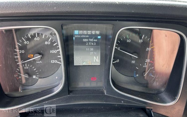 MERCEDES ACTROS 1845 VERT EZ-306-DC