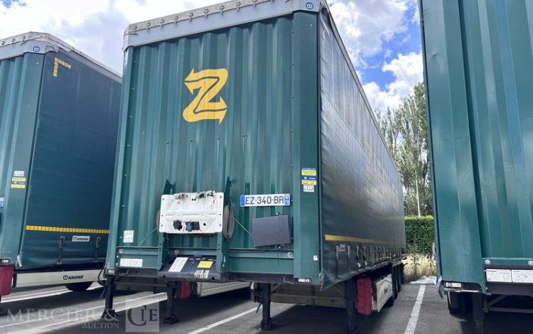 KRONE SREM PLSC 3 ESSIEUX 38T VERT EZ-340-BR