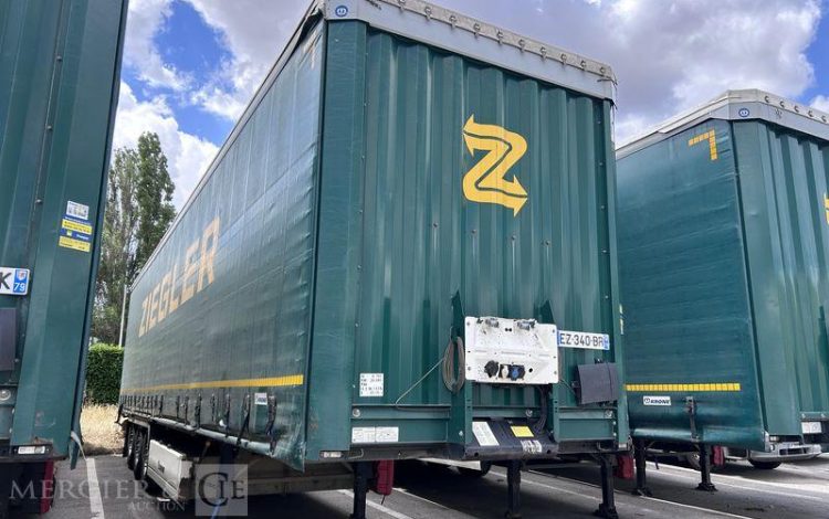 KRONE SREM PLSC 3 ESSIEUX 38T VERT EZ-340-BR
