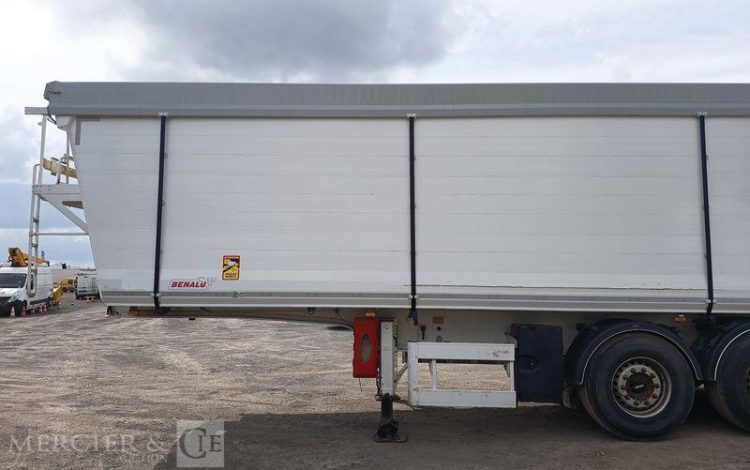 BENALU SEMI BENNE CEREALIERE BASCULANTE 3 ESSIEUX – PTAC 38 TONNES – ANNEE 2019  FC-023-ZK