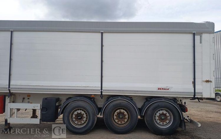 BENALU SEMI BENNE CEREALIERE BASCULANTE 3 ESSIEUX – PTAC 38 TONNES – ANNEE 2019  FC-023-ZK