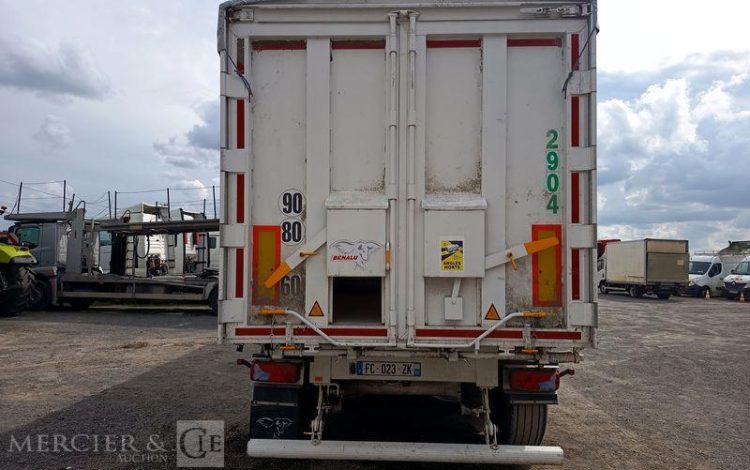 BENALU SEMI BENNE CEREALIERE BASCULANTE 3 ESSIEUX – PTAC 38 TONNES – ANNEE 2019  FC-023-ZK