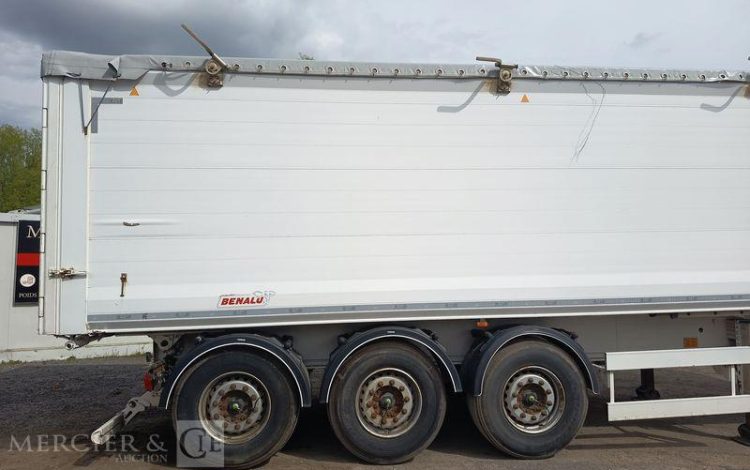 BENALU SEMI BENNE CEREALIERE BASCULANTE 3 ESSIEUX – PTAC 38 TONNES – ANNEE 2019  FC-023-ZK