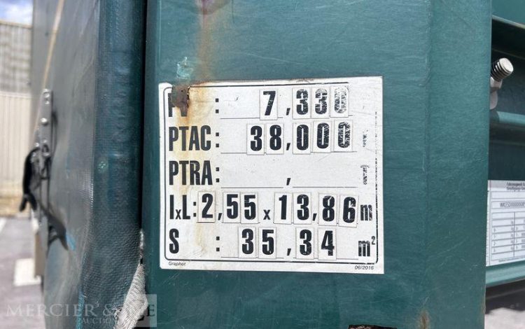 KRONE SREM PLSC 3 ESSIEUX 38T VERT FD-341-CH