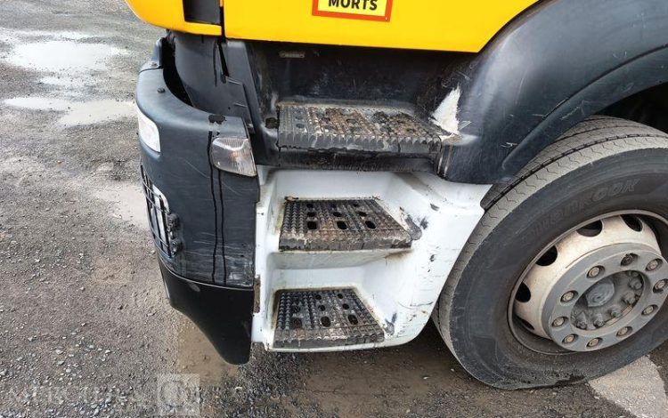 IVECO STRALIS 420 PORTE ENGIN -DIESEL – PTAC : 32 TONNES – 138425 KMS – ANNEE 2019 JAUNE FD-702-EN