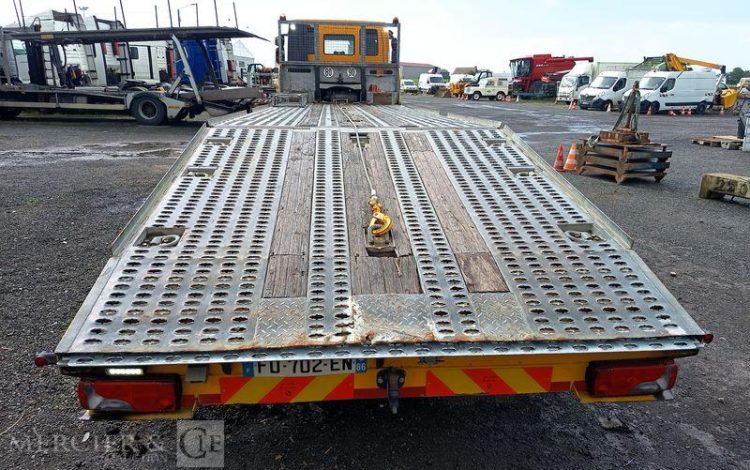 IVECO STRALIS 420 PORTE ENGIN -DIESEL – PTAC : 32 TONNES – 138425 KMS – ANNEE 2019 JAUNE FD-702-EN