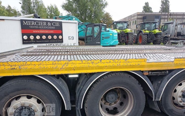 IVECO STRALIS 420 PORTE ENGIN -DIESEL – PTAC : 32 TONNES – 138425 KMS – ANNEE 2019 JAUNE FD-702-EN