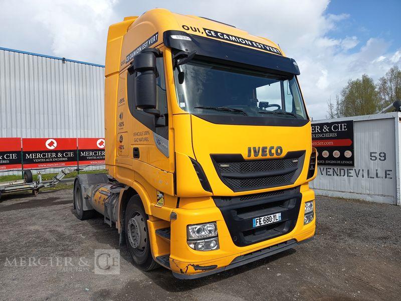 Iveco JAUNE STRALIS 460 NP - GAZ - PTRA : 44 TONNES - 114079 KMS - — occasion 2019