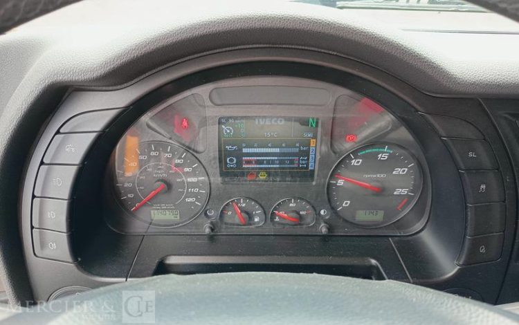 IVECO STRALIS 460 NP – GAZ – PTRA : 44 TONNES – 114079 KMS – ANNEE 2019 JAUNE FE-680-YL