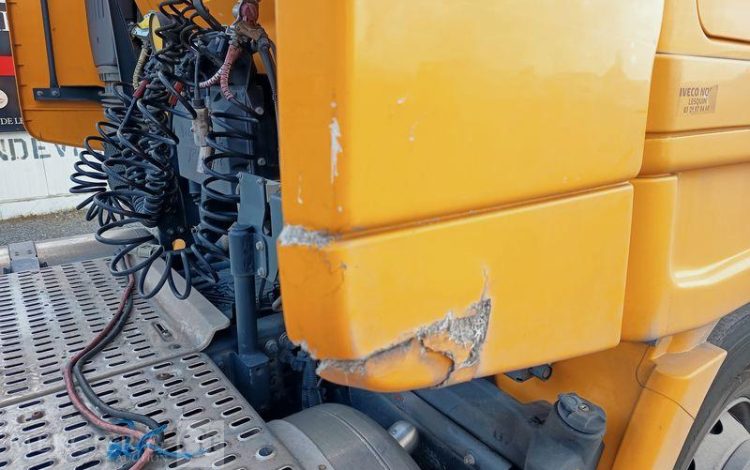 IVECO STRALIS 460 NP – GAZ – PTRA : 44 TONNES – 114079 KMS – ANNEE 2019 JAUNE FE-680-YL
