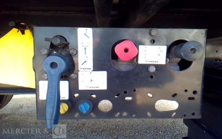KRONE SEMI REMORQUE BACHE 3 ESSIEUX PTAC 38T  FF-642-LA