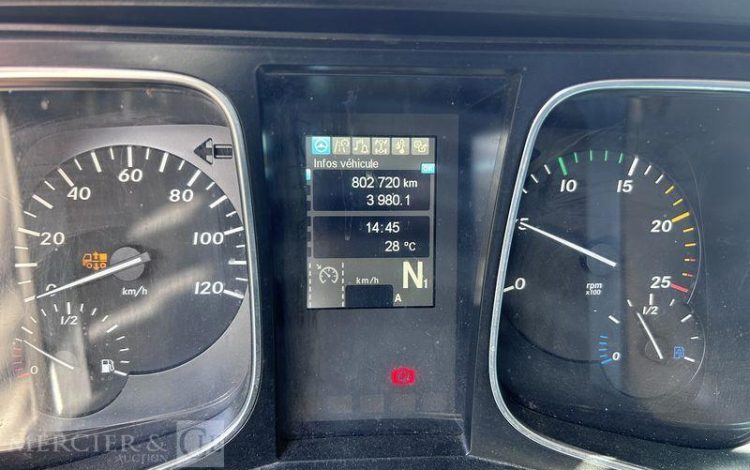 MERCEDES ACTROS 1845 VERT FF-884-XN