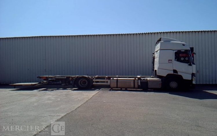 RENAULT T480 COMFORT PORTE CONTAINER HAYON 4X2 PTAC 19T  FG-340-WH