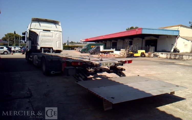 RENAULT T480 COMFORT PORTE CONTAINER HAYON 4X2 PTAC 19T  FG-340-WH