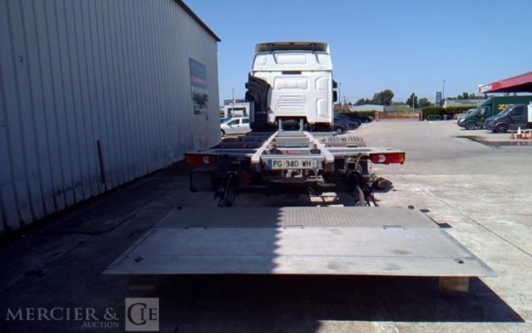 RENAULT T480 COMFORT PORTE CONTAINER HAYON 4X2 PTAC 19T  FG-340-WH