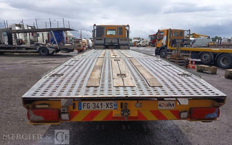 IVECO STRALIS 420 PORTE ENGIN DIESEL – PTAC 32 TONNES – 304711 KMS – ANNEE 2019 JAUNE FG-341-XS
