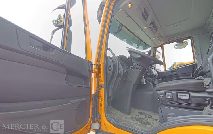 IVECO STRALIS 420 PORTE ENGIN DIESEL – PTAC 32 TONNES – 304711 KMS – ANNEE 2019 JAUNE FG-341-XS