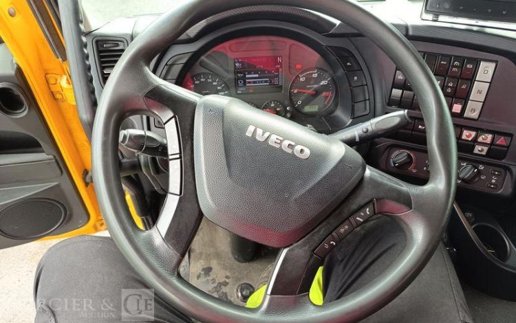 IVECO STRALIS 420 PORTE ENGIN DIESEL – PTAC 32 TONNES – 304711 KMS – ANNEE 2019 JAUNE FG-341-XS