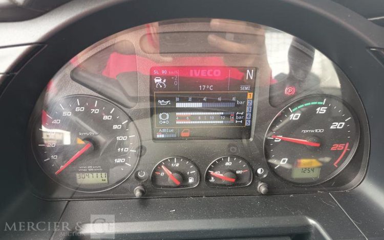 IVECO STRALIS 420 PORTE ENGIN DIESEL – PTAC 32 TONNES – 304711 KMS – ANNEE 2019 JAUNE FG-341-XS