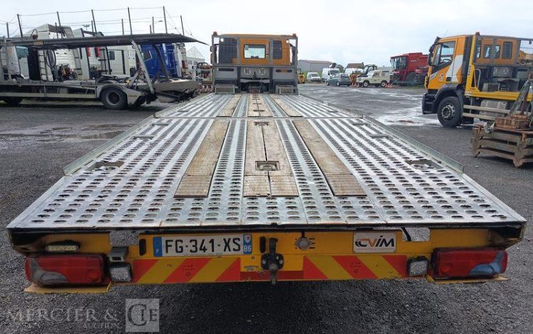 IVECO STRALIS 420 PORTE ENGIN DIESEL – PTAC 32 TONNES – 304711 KMS – ANNEE 2019 JAUNE FG-341-XS
