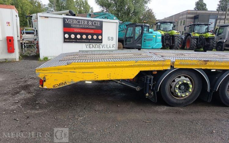 IVECO STRALIS 420 PORTE ENGIN DIESEL – PTAC 32 TONNES – 304711 KMS – ANNEE 2019 JAUNE FG-341-XS