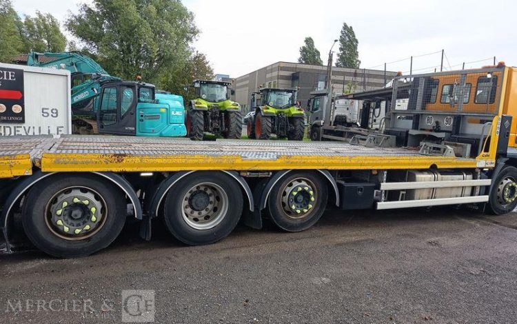 IVECO STRALIS 420 PORTE ENGIN DIESEL – PTAC 32 TONNES – 304711 KMS – ANNEE 2019 JAUNE FG-341-XS