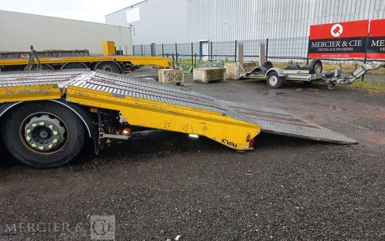 IVECO STRALIS 420 PORTE ENGIN DIESEL – PTAC 32 TONNES – 304711 KMS – ANNEE 2019 JAUNE FG-341-XS