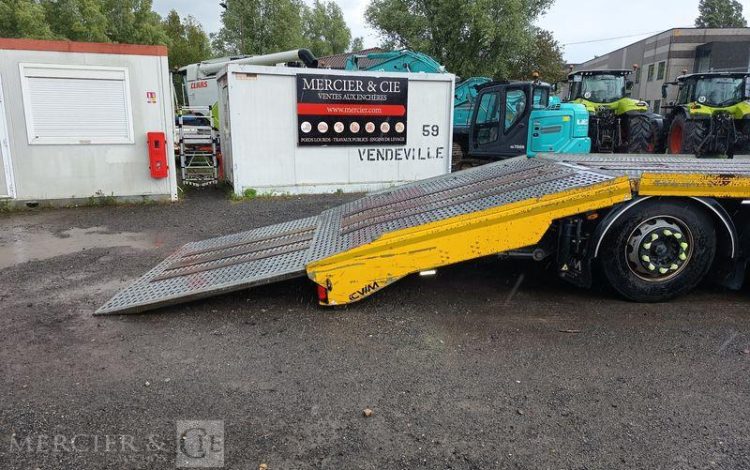 IVECO STRALIS 420 PORTE ENGIN DIESEL – PTAC 32 TONNES – 304711 KMS – ANNEE 2019 JAUNE FG-341-XS