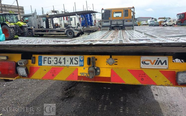 IVECO STRALIS 420 PORTE ENGIN DIESEL – PTAC 32 TONNES – 304711 KMS – ANNEE 2019 JAUNE FG-341-XS