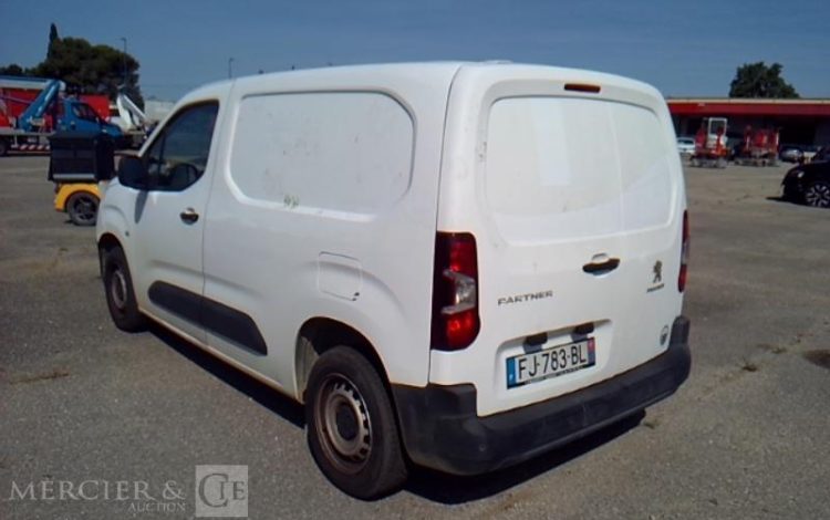 PEUGEOT PARTNER BLANC FJ-783-BL