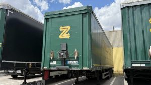 LECITRAILER SREM PLSC 3 ESSIEUX 38T VERT FL-570-JX