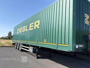 LECITRAILER SREM FOURGON 3 ESSIEUX VERT FM-543-EZ