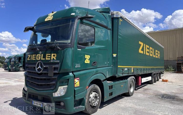 MERCEDES ACTROS 1845 VERT FM-968-WM