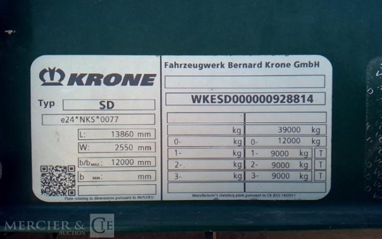 SEMI REMORQUE  FP-042-SE