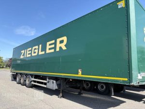 LECITRAILER SREM FOURGON 3 ESSIEUX 38T VERT FP-531-VM