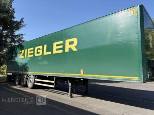 LECITRAILER SREM FOURGON 3 ESSIEUX 38T VERT FQ-324-WS