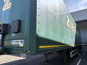 LECITRAILER SREM FOURGON 3 ESSIEUX 38T VERT FQ-589-TW