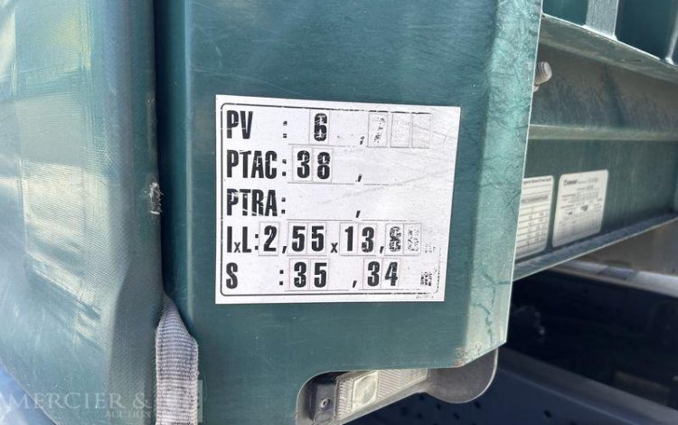 KRONE SREM PLSC 3 ESSIEUX 38T VERT FW-240-LK