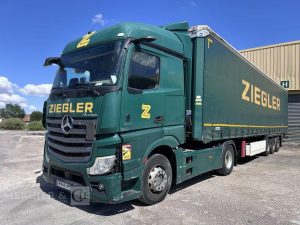 MERCEDES ACTROS 1845 VERT FW-542-JP