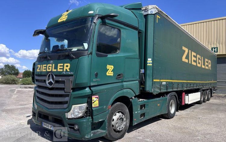 MERCEDES ACTROS 1845 VERT FW-542-JP
